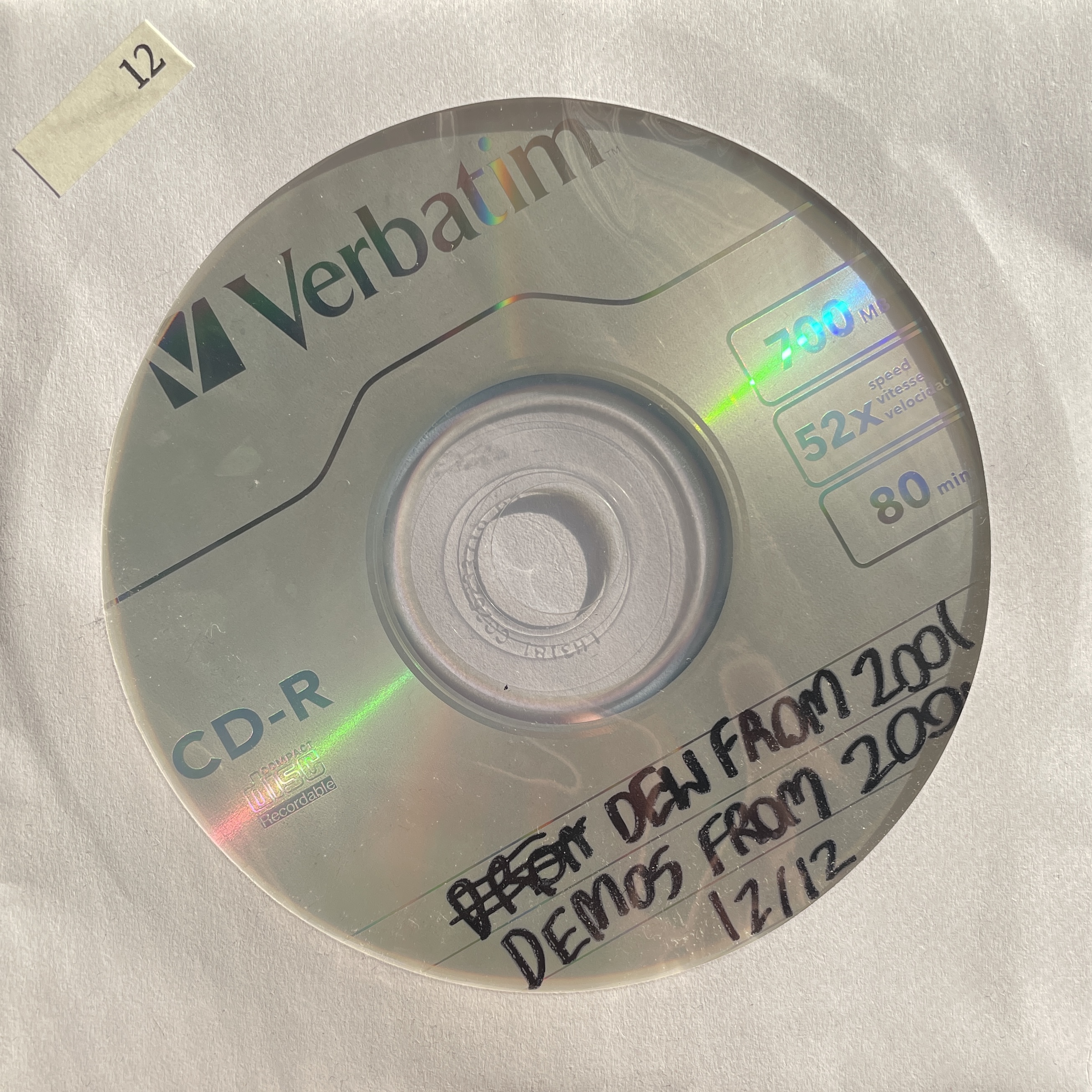 DEW FROM 2001 DEMOS CD