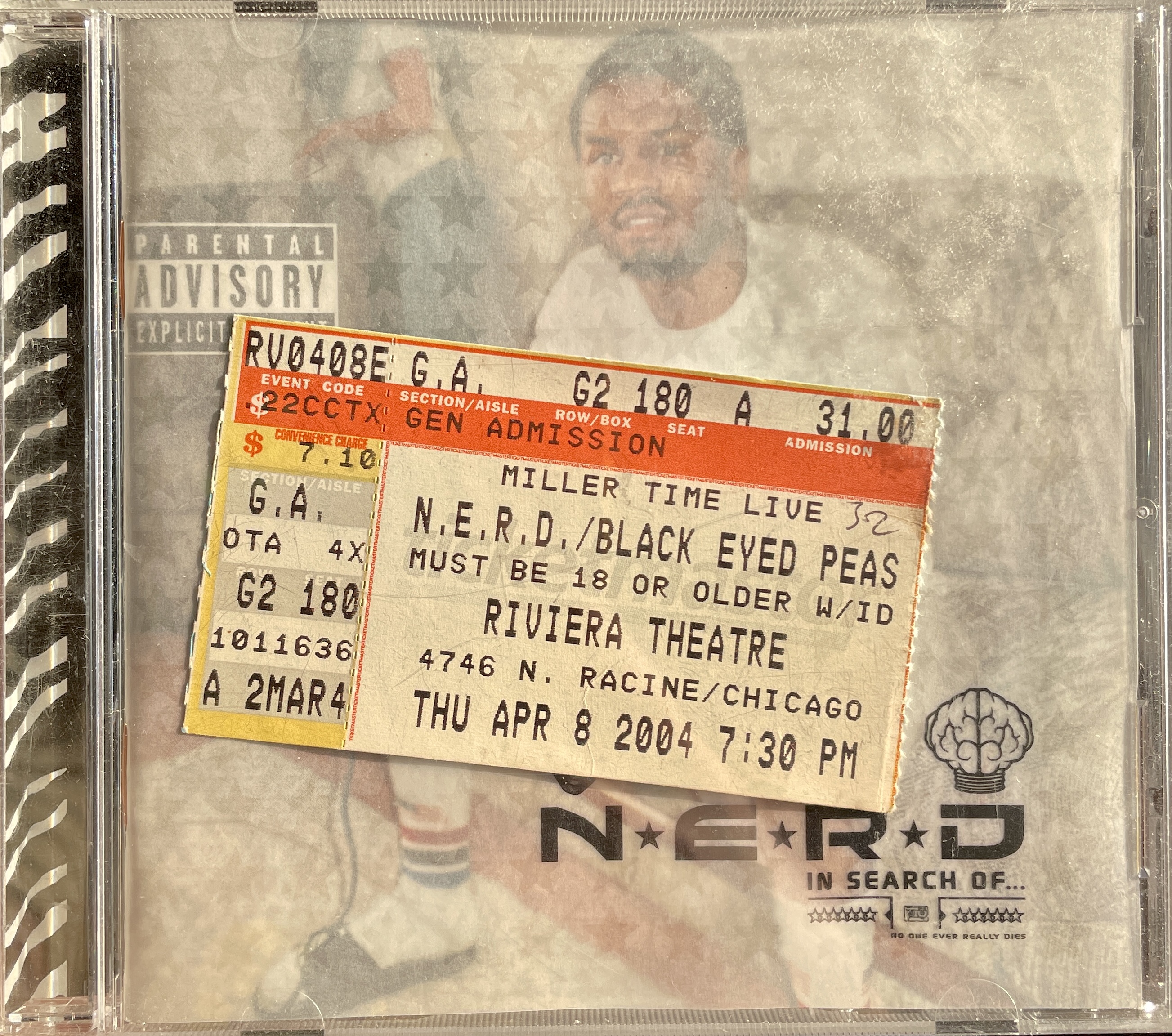 IN SEARCH OF BY N.E.R.D CD